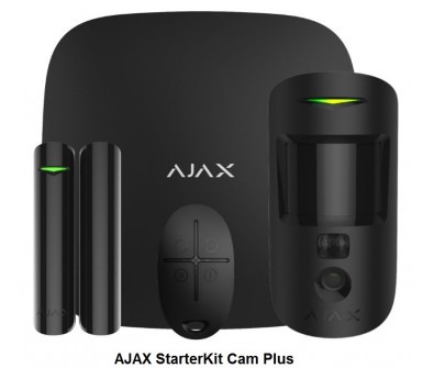 Ajax StarterKit Cam Plus комплект сигнализации 